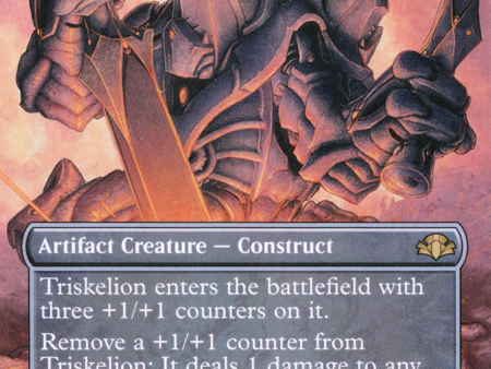 Triskelion (Borderless Alternate Art) [Dominaria Remastered] For Cheap