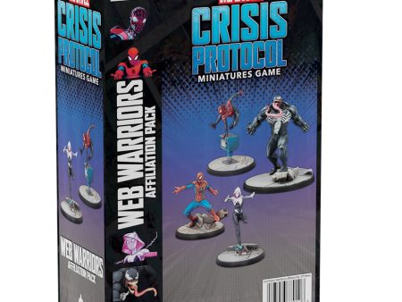 Marvel Crisis Protocol - Web Warriors Affiliation Pack Online Hot Sale