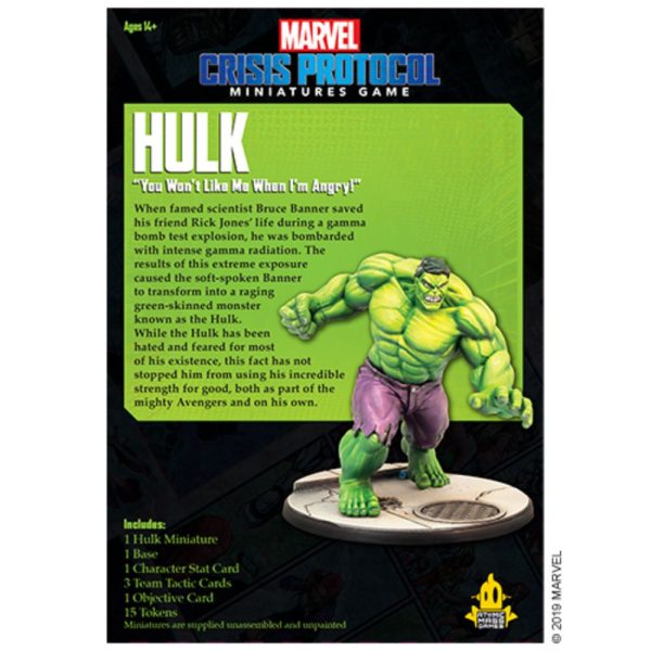 Marvel Crisis Protocol - Hulk on Sale