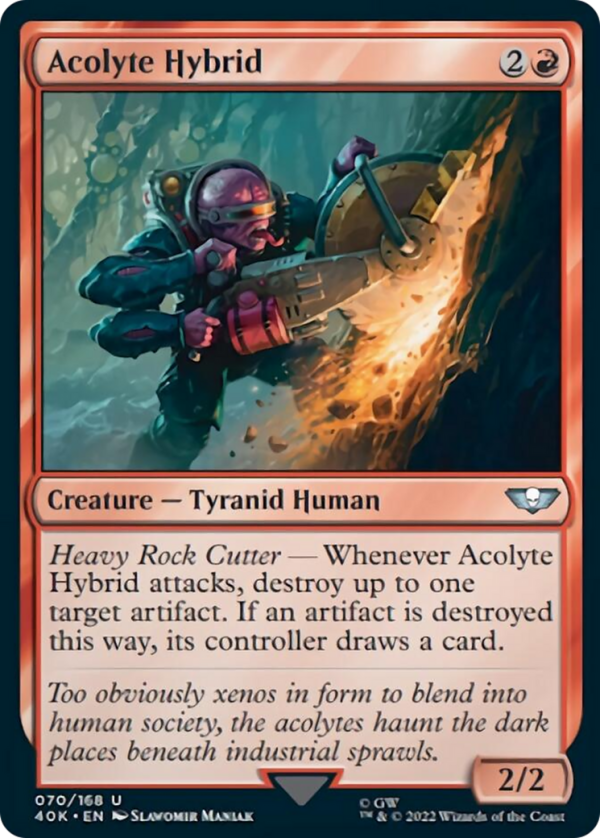 Acolyte Hybrid (Surge Foil) [Warhammer 40,000] Cheap