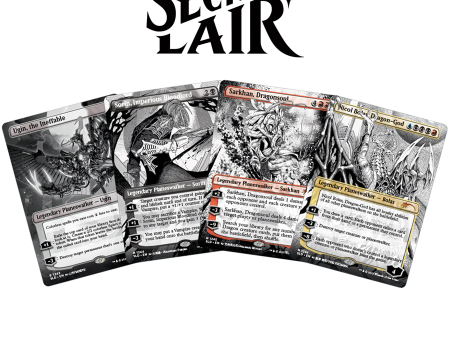 MTG Secret Lair - Borderless Planeswalkers on Sale