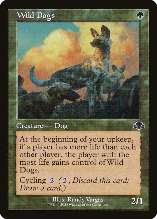 Wild Dogs (Retro) [Dominaria Remastered] on Sale