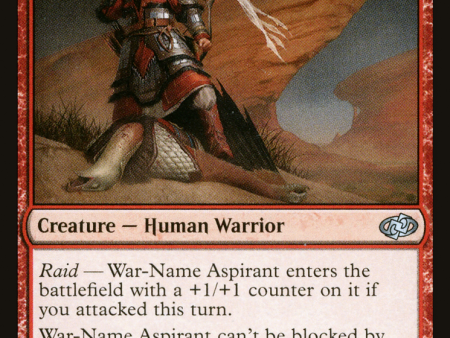 War-Name Aspirant [Jumpstart 2022] on Sale