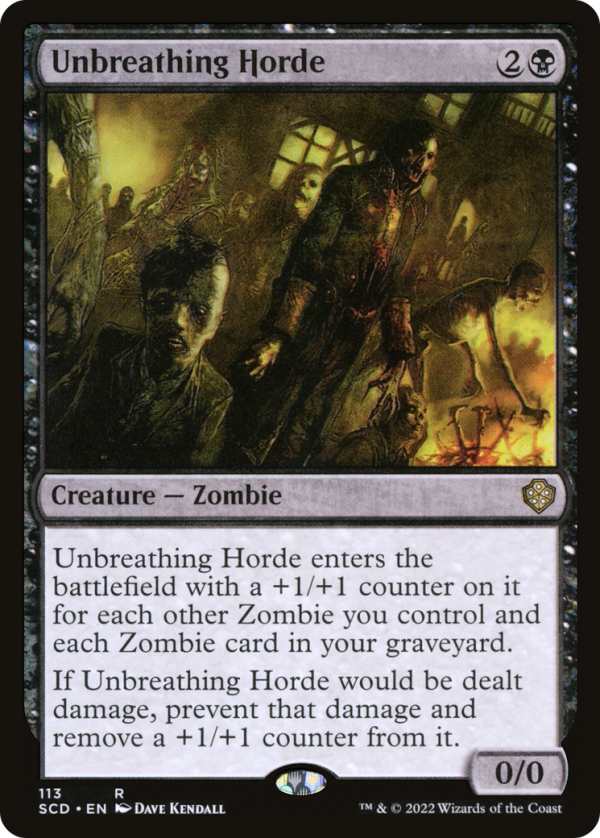 Unbreathing Horde [Starter Commander Decks] Online Hot Sale