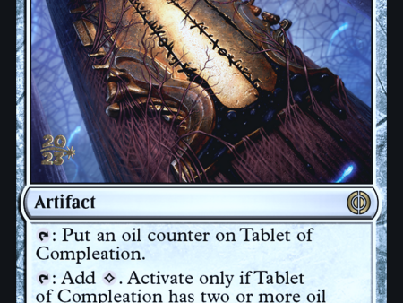 Tablet of Compleation [Phyrexia: All Will Be One Prerelease Promos] Sale