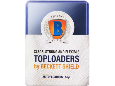 Beckett Shield Card Sleeves - Toploader 55pt on Sale