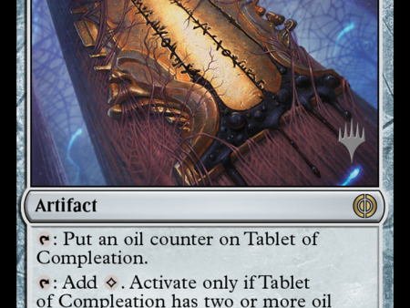 Tablet of Compleation (Promo Pack) [Phyrexia: All Will Be One Promos] on Sale