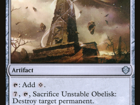 Unstable Obelisk [Starter Commander Decks] Cheap