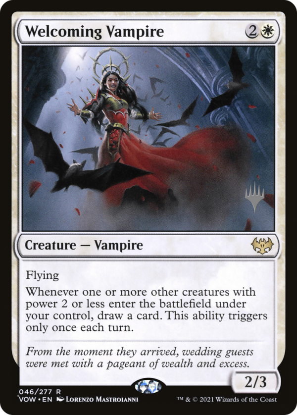 Welcoming Vampire (Promo Pack) [The Brothers  War Promos] For Sale