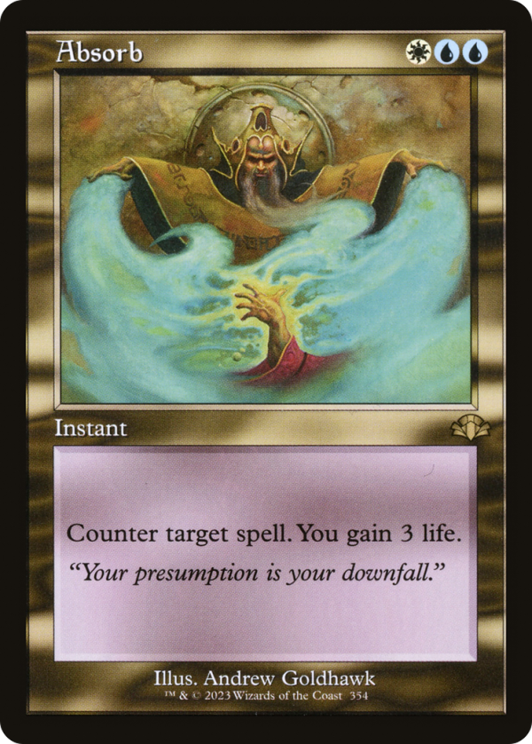 Absorb (Retro) [Dominaria Remastered] Discount