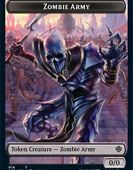 Zombie Army Double-Sided Token [Starter Commander Decks] For Sale