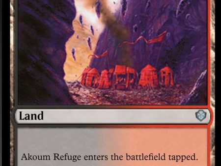 Akoum Refuge [Starter Commander Decks] Hot on Sale