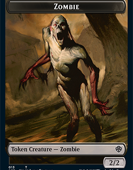 Zombie    Zombie Army Double-Sided Token [Starter Commander Decks] For Cheap