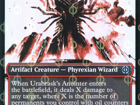 Urabrask s Anointer (Showcase Ichor Step-and-Compleat Foil) [Phyrexia: All Will Be One] For Discount