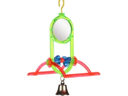 BIRD TOY MIRROR WITH BELL Online Hot Sale