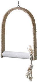 BIRD TOY SISAL SWING on Sale