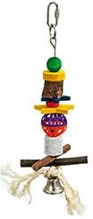 BIRD TOY LAVA WOOD-BELL MEDIUM 27cm Online Sale