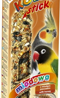 2x COCATIEL-LOVEBIRD STICKS HONEY Online now