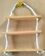 BIRD TOY ROPE & WOOD LADDER Cheap